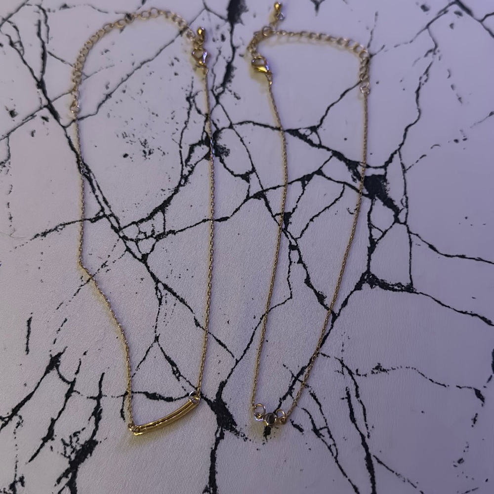 Two set Choker necklaces